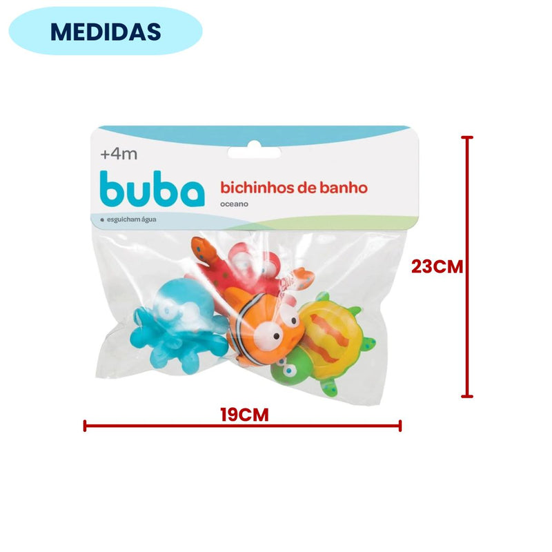 Bichinhos Para Banho Oceano Bebê Banheira Diversão Piscina Chuveiro Criança Megalomania