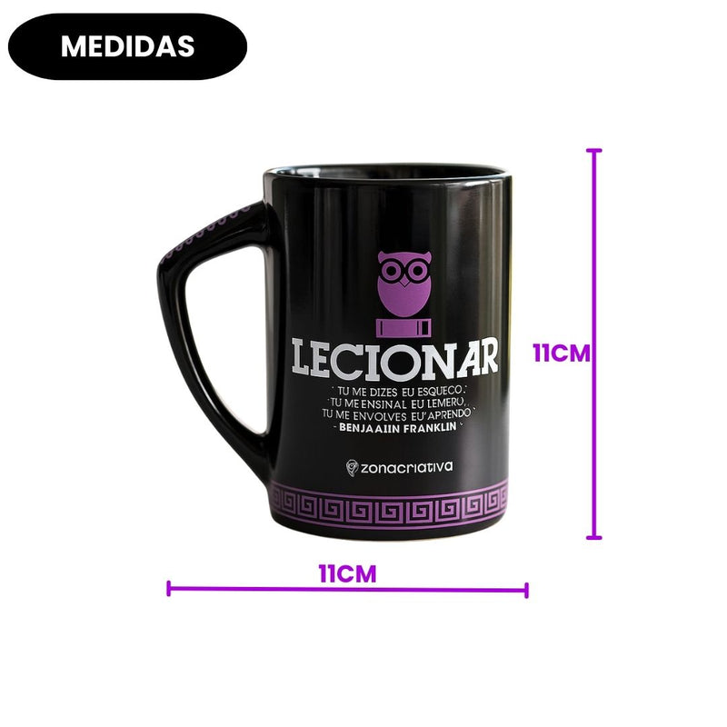 Caneca Profissão Leciona Café Leite Presente Professor Mestres Futuro Lição Ensina