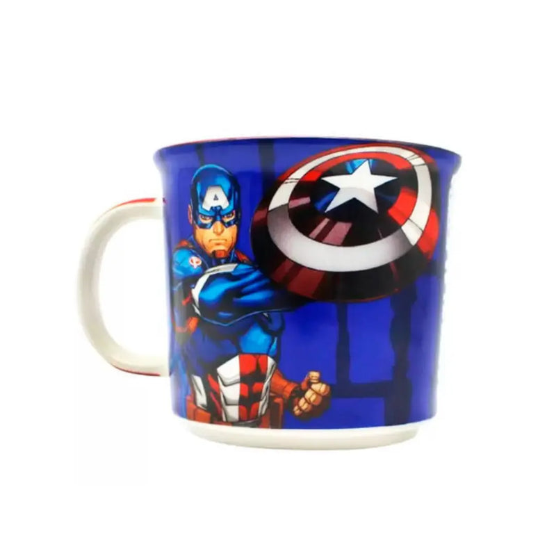 Caneca de Café Capitão América Avengers Vingadores Marvel Studios Captain America 350ML Megalomania