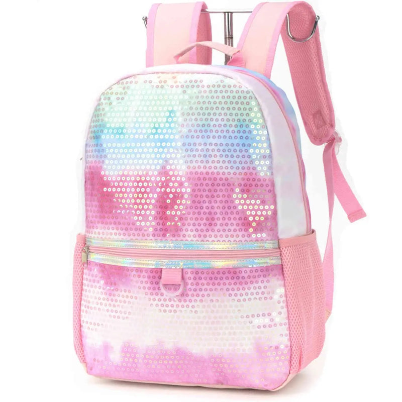 Mochila Escolar Juvenil Feminina Faculdade Espaçosa Tie Dye - Luxcel Megalomania