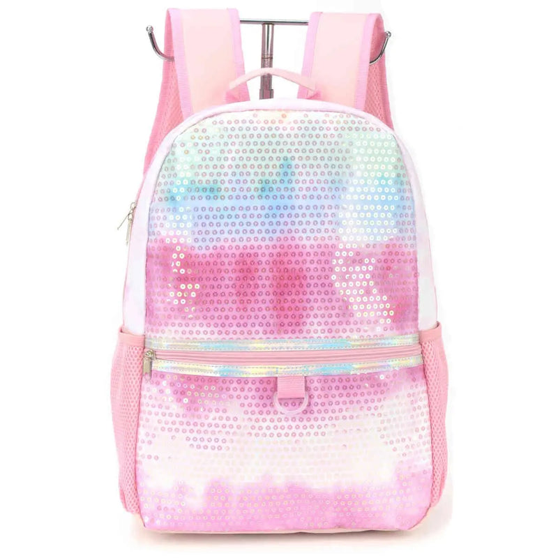 Mochila Escolar Juvenil Feminina Faculdade Espaçosa Tie Dye - Luxcel Megalomania