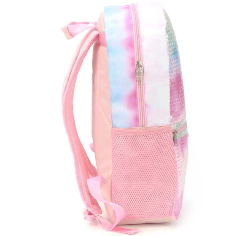 Mochila Escolar Juvenil Feminina Faculdade Espaçosa Tie Dye - Luxcel Megalomania