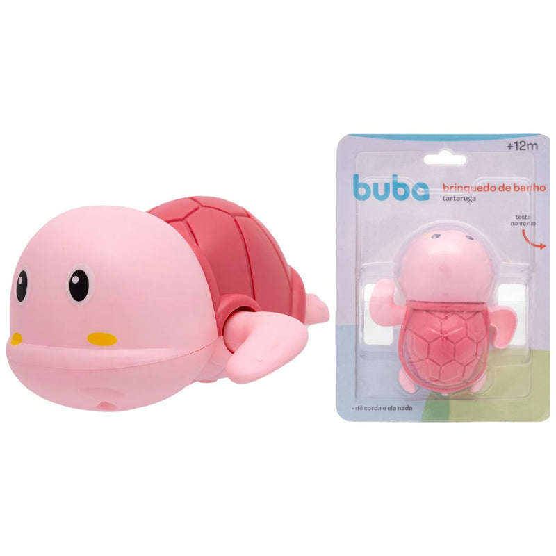 Brinquedo de Banho Tartaruga Azul Rosa Bebê Banheira Piscina Infantil Criança Diversão Megalomania