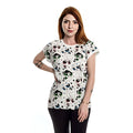 Camiseta Baby Look Meninas Super Poderosas Pattern Adulto Presente Passeio Cartoon Feminina