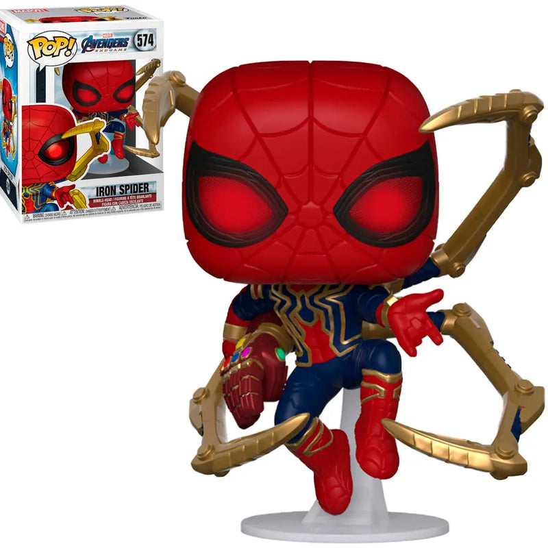 Boneco Funko POP Aranha de Ferro com Manopla 574 Vingadores Ultimato Homem Aranha Filme Marvel Disney Brinquedo Colecionável Presente Coleção Criança Aliexpress