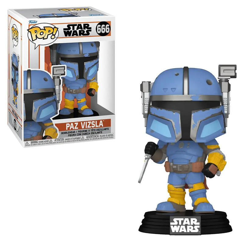 Boneco Funko POP Paz Vizsla 666 Star Wars Disney Série The Mandalorian Brinquedo Colecionável Presente Coleção Criança Aliexpress