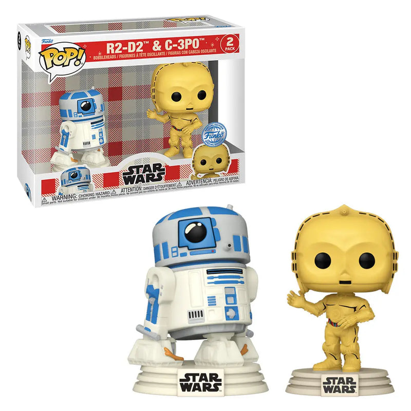 Boneco Funko POP 100Th Anniversary Exclusive - R2-D2 & C3PO RETRO 2-PACK (74477) Star Wars Aniversário Exclusivo Disney Filme Brinquedo Colecionável Presente Coleção Criança Aliexpress