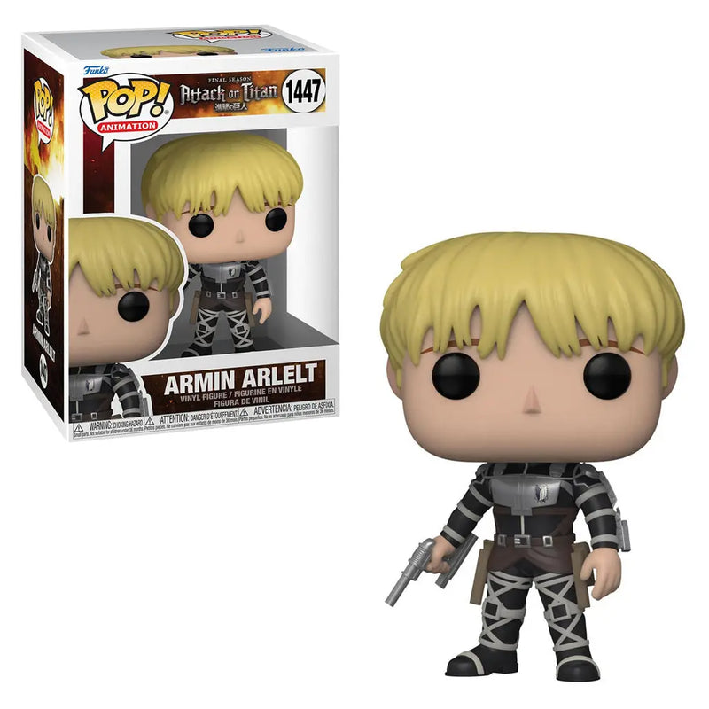 Boneco Funko POP Armin Arlet 1447 Anime Atack On Titan Brinquedo Colecionável Presente Coleção Criança Aliexpress