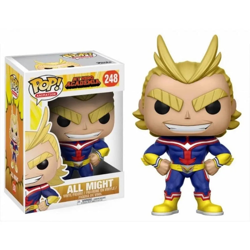 Boneco Funko POP All Might 248 Anime Boku No Hero Academia Brinquedo Colecionável Presente Coleção Criança Aliexpress