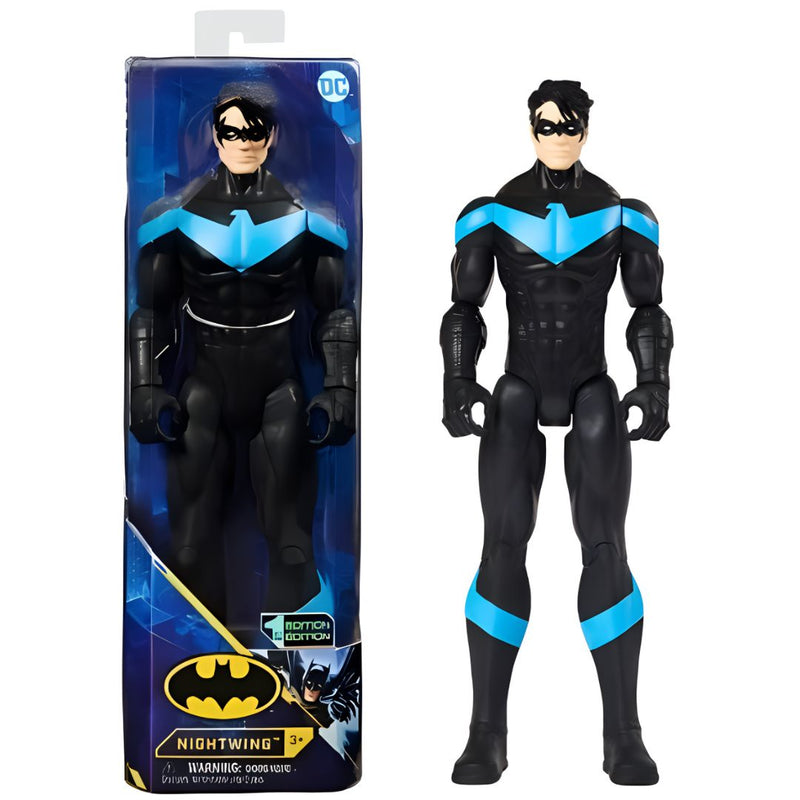 Boneco Articulado Asa Noturna DC Batman Nightwing Comics Spin Master Colecionável Morcego