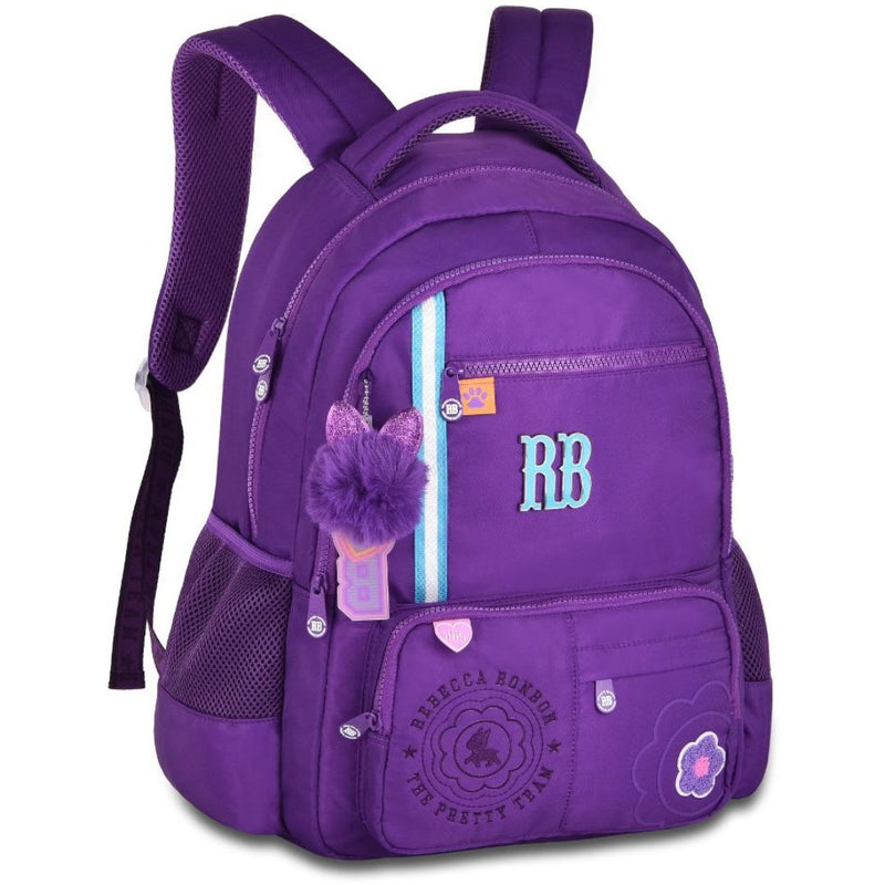 Mochila Costas Rebecca Bonbon Notebook Escolar Adolescente Estilosa Volta Aulas Original Feminina
