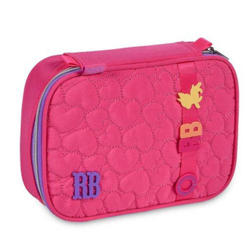 Kit Mochila Costas Rebecca Bonbon Estojo Box Grande Juvenil Feminino Meninas Escolar Clio