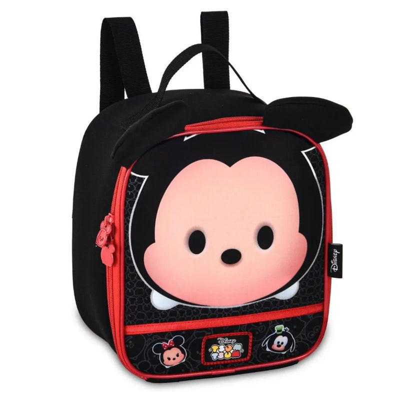 Kit Mochila Costas Bolsa Mickey Mouse Disney Lancheira Térmica Lanche Escolar Unissex Infantil Megalomania