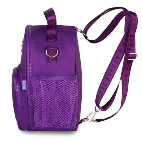 Lancheira Térmica Rebecca Bonbon Preto Rosa Roxo Feminino Juvenil Escolar Lanche Bolsa Clio Megalomania