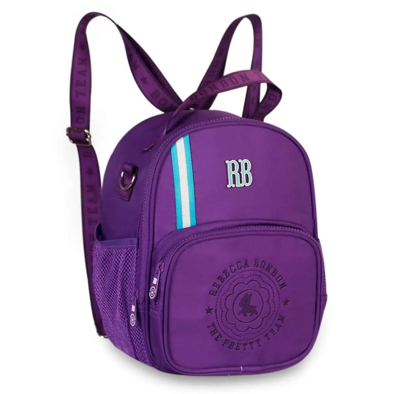 Lancheira Térmica Rebecca Bonbon Preto Rosa Roxo Feminino Juvenil Escolar Lanche Bolsa Clio Megalomania