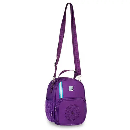 Lancheira Térmica Rebecca Bonbon Preto Rosa Roxo Feminino Juvenil Escolar Lanche Bolsa Clio Megalomania