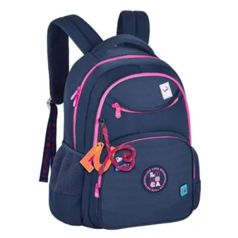 Mochila Costas Luluca Escolar Oficial Notebook Resistente Durável Espaçosa Feminina Grande Menina Youtube