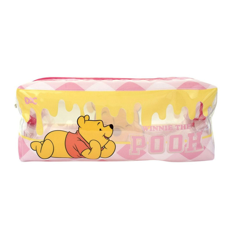 Estojo Simples Ursinho Pooh Juvenil Escolar Grande Feminino Ponto Criativo