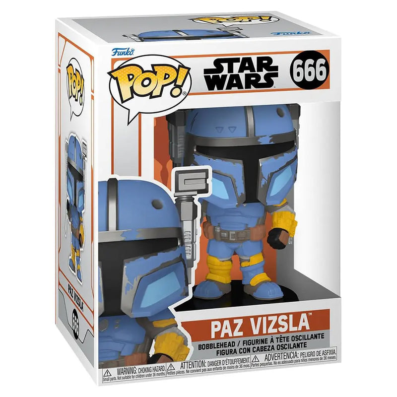 Boneco Funko POP Paz Vizsla 666 Star Wars Disney Série The Mandalorian Brinquedo Colecionável Presente Coleção Criança Aliexpress