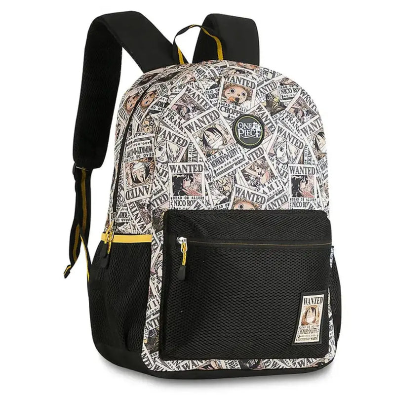 Mochila Costas One Piece Luffy Escolar Anime Unissex Juvenil Clio Megalomania