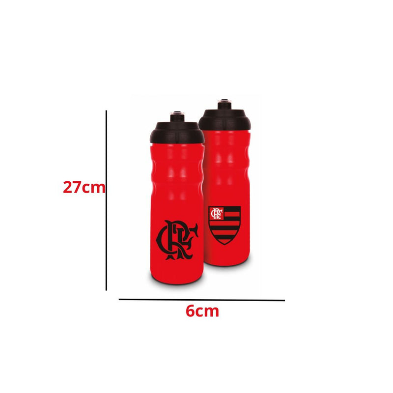 Garrafa Squeeze 550ml Flamengo Futebol Campeonato Esporte Pai Presente Treino