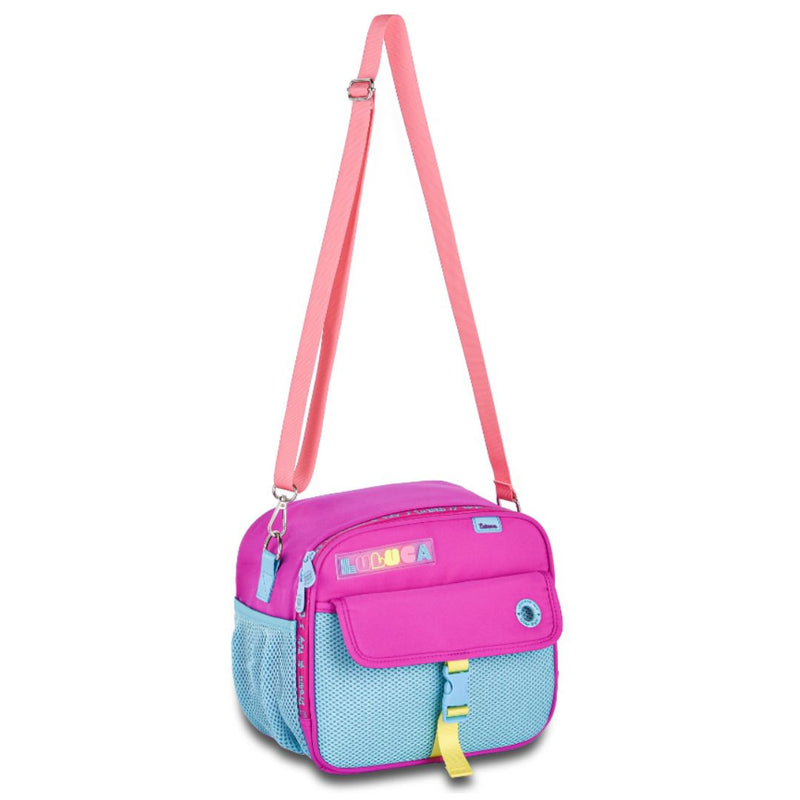 Kit Lancheira Térmica Luluca Estojo Box Escolar Juvenil Colorido Meninas Lápis Clio