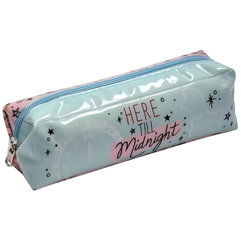 Estojo Escolar em PVC Cristal Cinderela 30 Pens Volta as Aulas Menina Princesa Disney