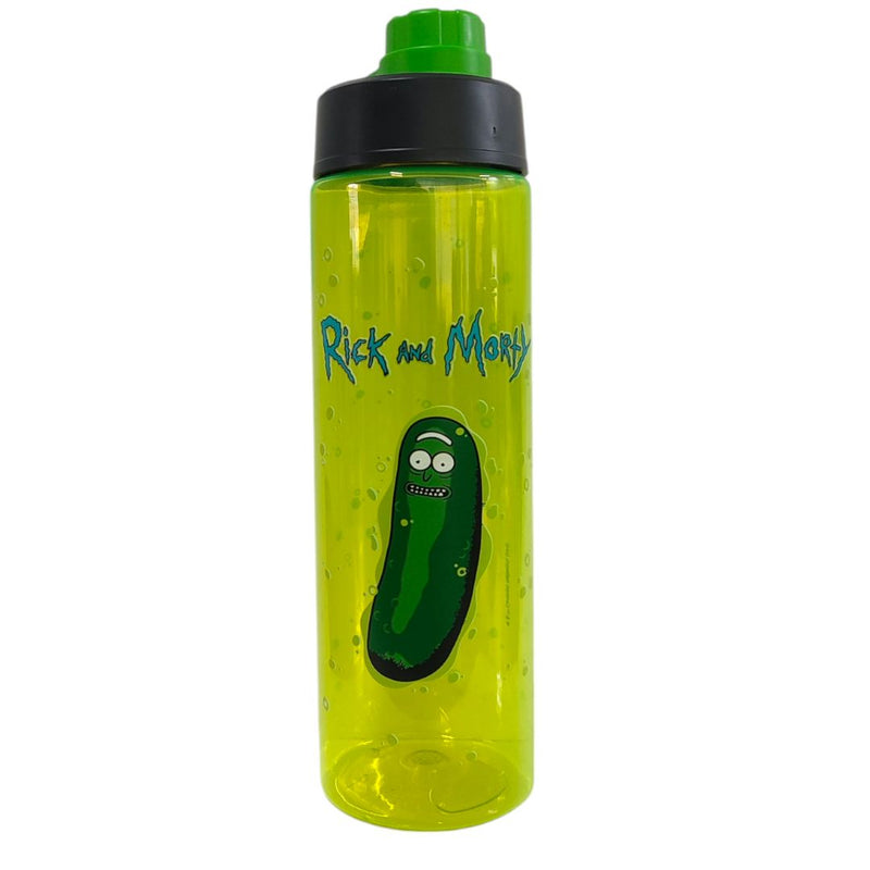 Garrafa Água 700ml Rick And Morty Pickle 700ml Cientista Espaço Desenho Personalizada Megalomania