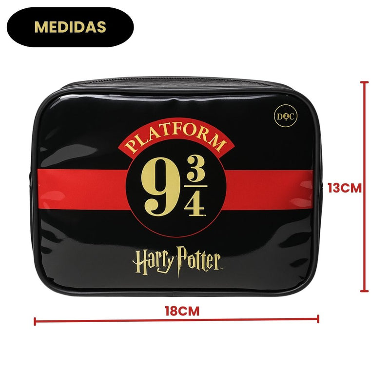 Estojo Escolar Grande Harry Potter Hogwarts Pvc Cristal 100 Pens Volta Aulas Organizador Magia