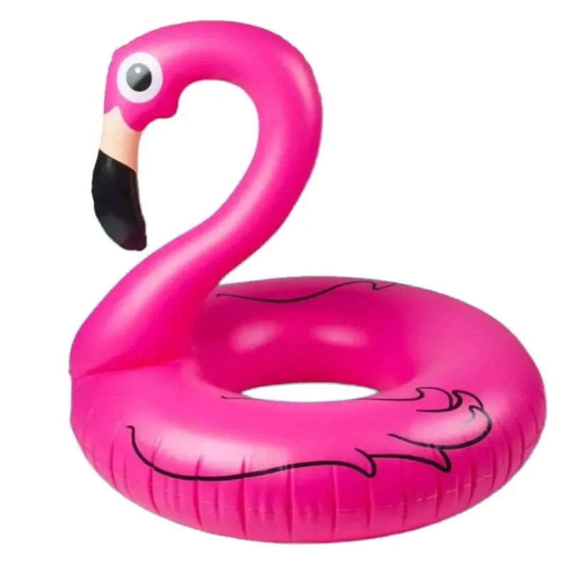 Boia Formato Flamingo 90cm x 90cm Infantil Adulto Piscina Verão Praia Mar Criança Megalomania