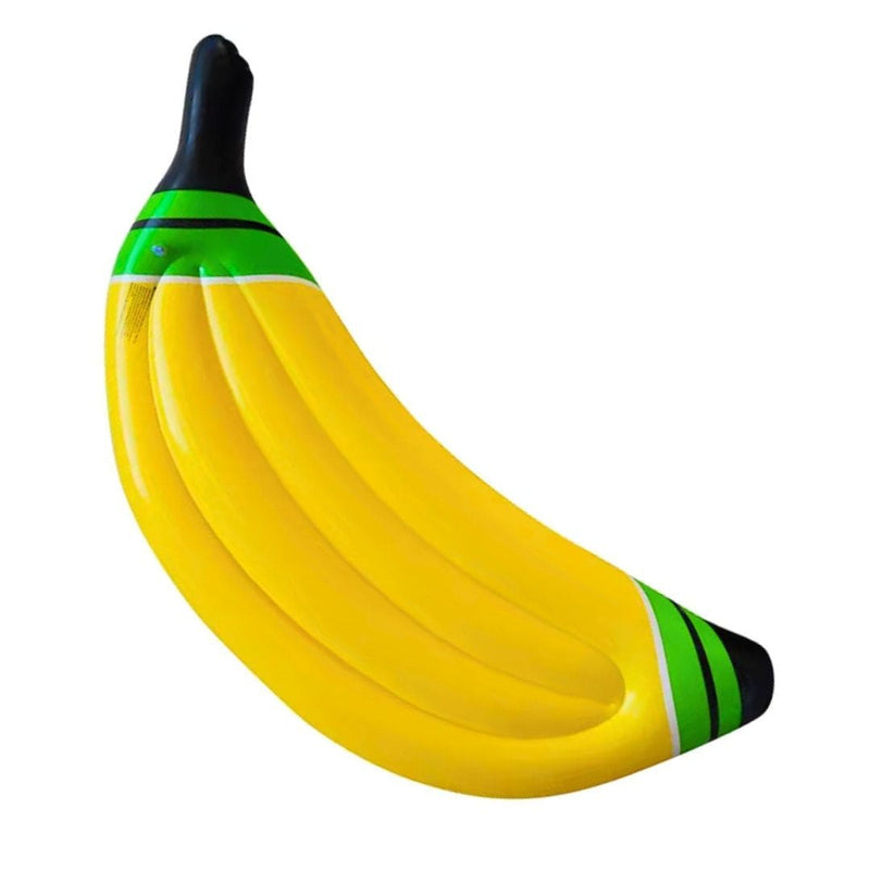 Boia Colchão Formato Banana Piscina Mar 183cm x 94cm Adulto Criança Verão Diversão Megalomania