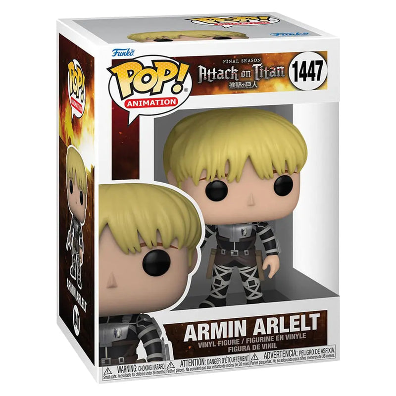 Boneco Funko POP Armin Arlet 1447 Anime Atack On Titan Brinquedo Colecionável Presente Coleção Criança Aliexpress