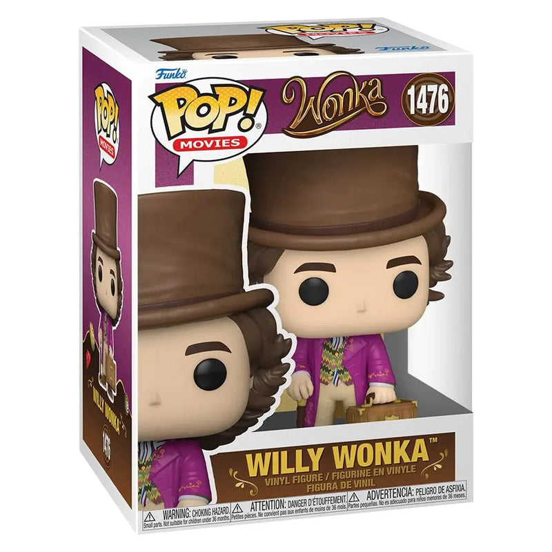 Boneco Funko POP  Willy Wonka 1476 Filme Fantástica Fábrica de Chocolate Brinquedo Colecionável Presente Coleção Criança Aliexpress