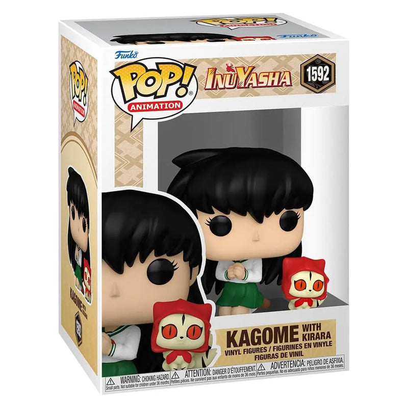 Boneco Funko POP Animation Kagome com Kirara 1592 Anime Brinquedo Colecionável Presente Criança Aliexpress