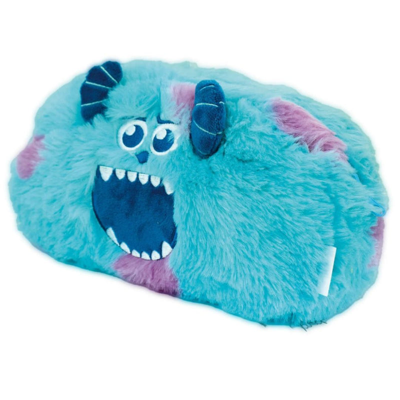 Estojo De Pelúcia Dupla Face Monstros S.A Fluffy Escolar 100 Pens Disney Juvenil Volta Aulas Ponto Criativo