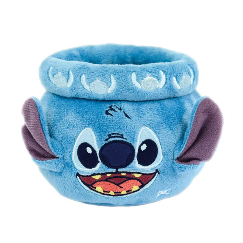 Organizador de Mesa Stitch Pelucia Disney Lapis Caneta Estudo Escolar Porta Treco Escritorio Ponto Criativo
