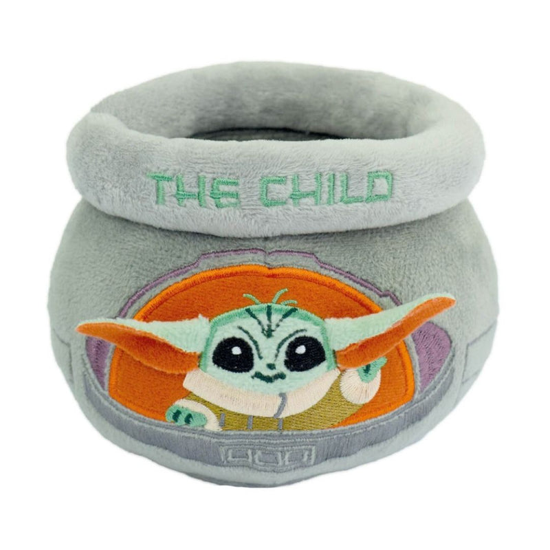 Organizador de Mesa Mandalorian Baby Yoda Filme Star Wars Porta Lápis Canetas 100 pens Pelúcia Ponto Criativo