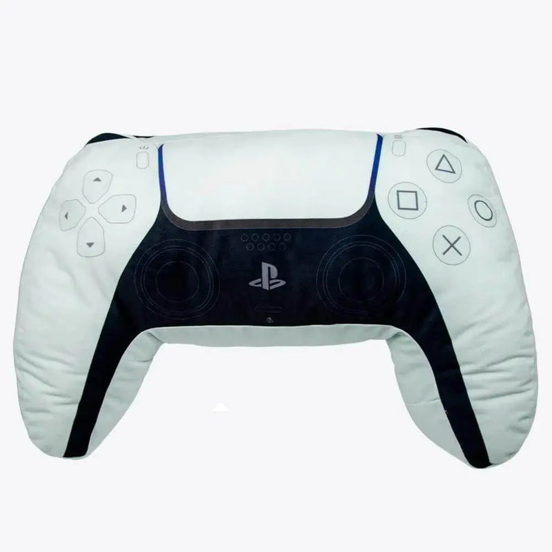 Almofada Controle Video Game Playstation Geek PS5 Branco - Megalomania