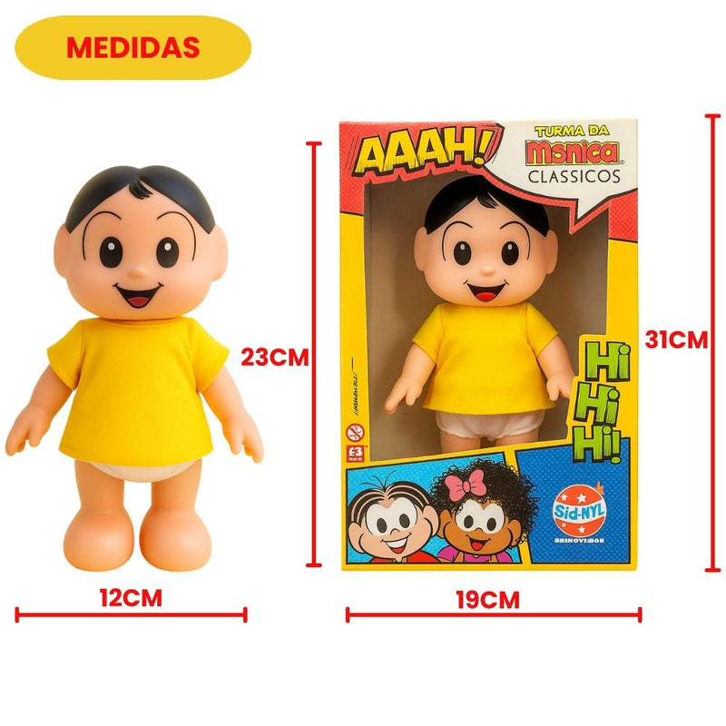 Boneca Magali Turma da Mônica Brinquedo Infantil Melancia Original Presente Criança Coleção Faminta Ponto Criativo