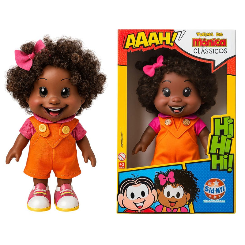 Boneca Brinquedo Infantil Milena Turma Da Monica Cebolinha Menina Criança Ponto Criativo