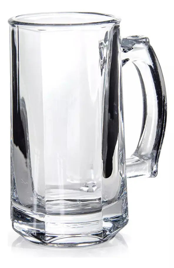 Caneca de Vidro Suco Café Cozinha 360ML Ke Home Megalomania