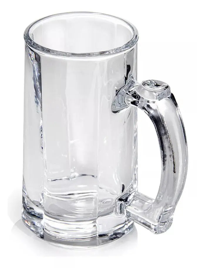 Caneca de Vidro Suco Café Cozinha 360ML Ke Home Megalomania