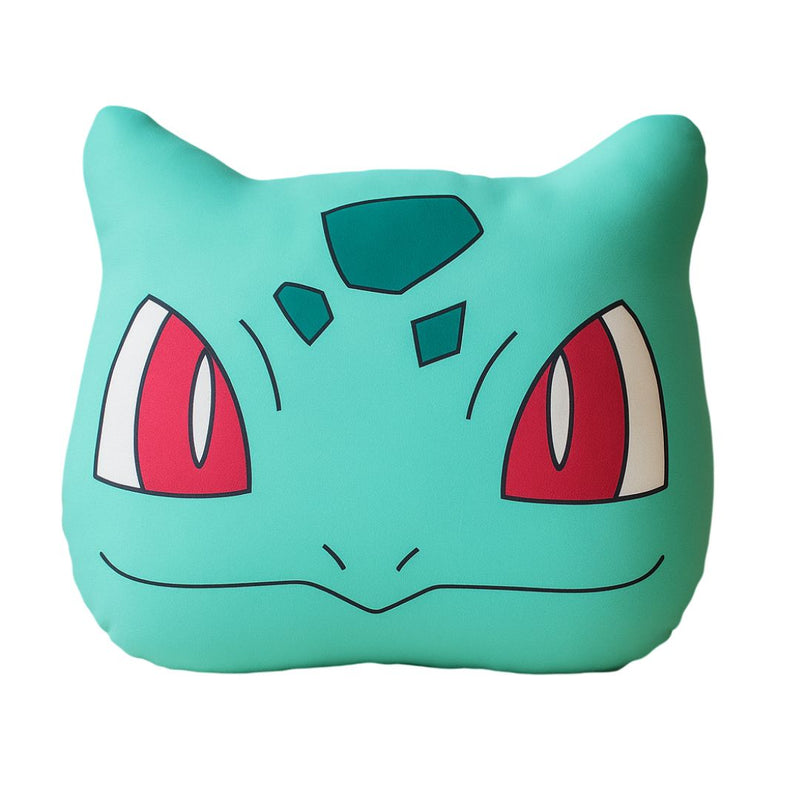 Almofada 3D Pokemon Bulbasauro Verde Colecionável Presente Cosplay Nerd Decoração Megalomania