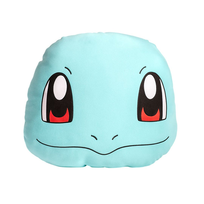 Almofada 3D Pokemon Squirtle Azul Claro Geek Cosplay Decoração Presente Megalomania