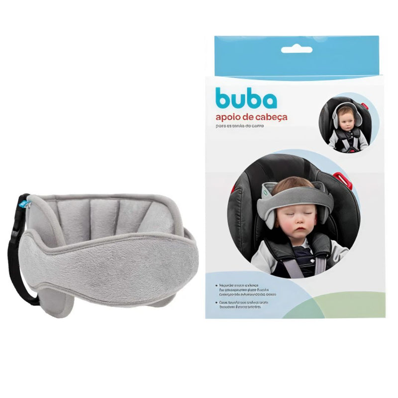 Apoio de Cabeça Para Assento Carro Bebê Segurança Conforto Baby Maternidade Mamãe Buba