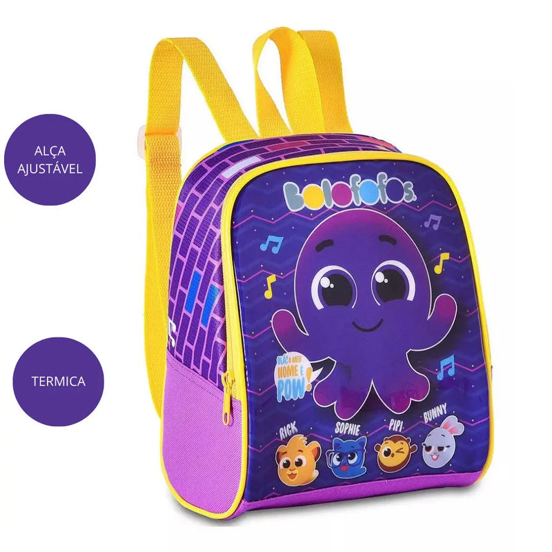 Lancheira Térmica Infantil Bolofofos Kids Escolar - Clio Megalomania
