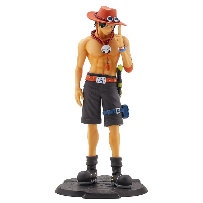 Boneco Figura de Ação Estatua Anime One Piece Portgas D.ACE