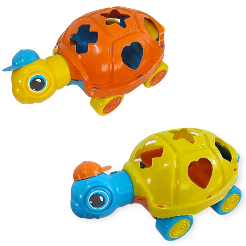 Brinquedo Educativo Tartaruga Luli Infantil Criança Coordenação Motora Encaixe