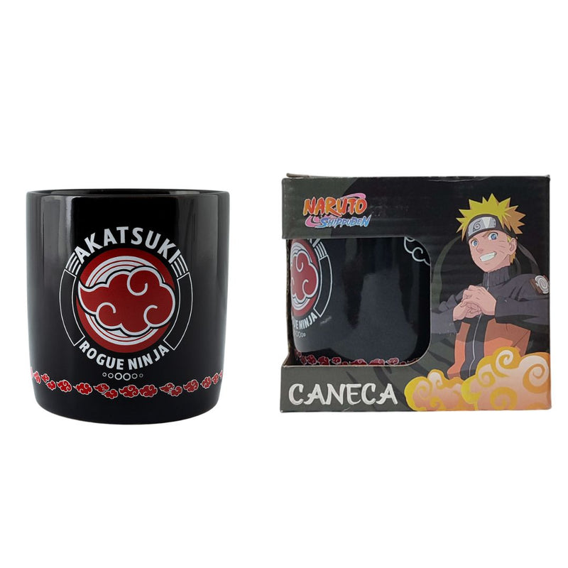 Caneca Club A Satsuki Rogue Ninja Cerâmica 350ml Café Naruto Colecionável Anime Geek