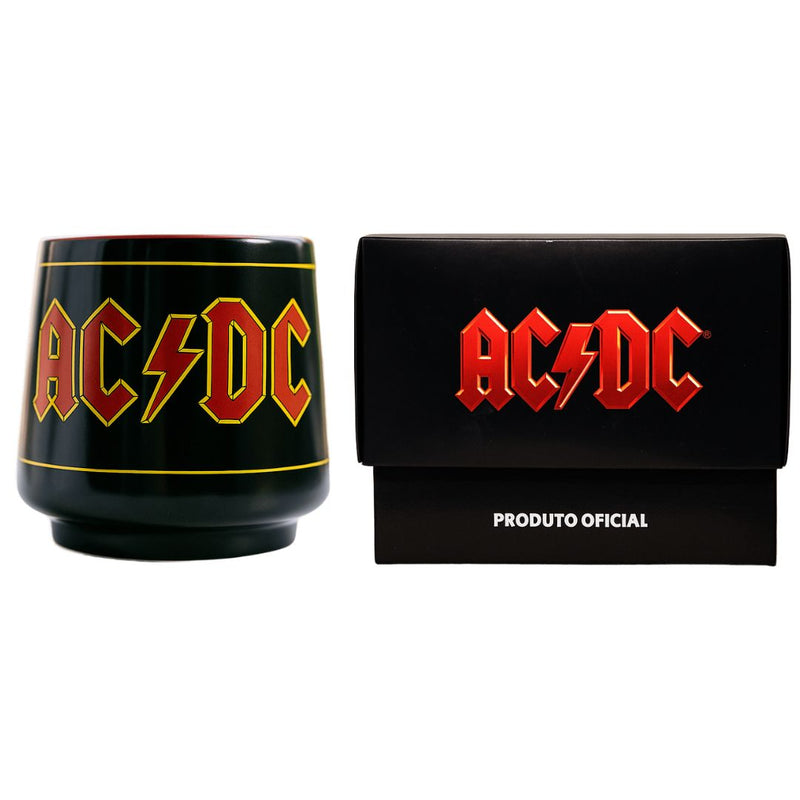 Caneca Wind AC/DC Guitar Guitarra Café Rock Clássico Metal Presente Colecionável Cerâmica 470ML
